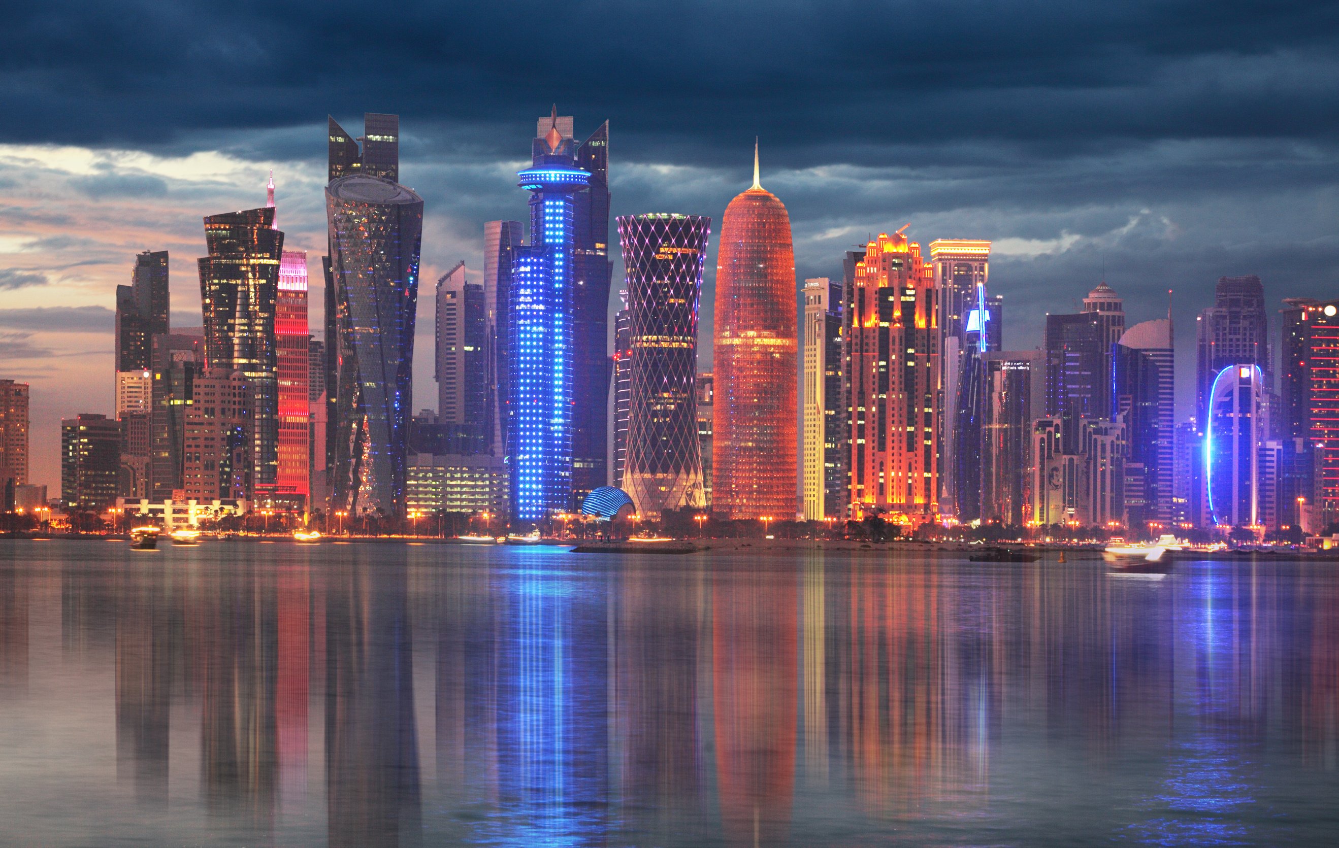 Doha skyline, Qatar